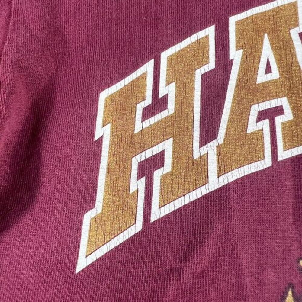 Gildan Burgundy Harvard University Graphic Tee - Picture 6 of 8